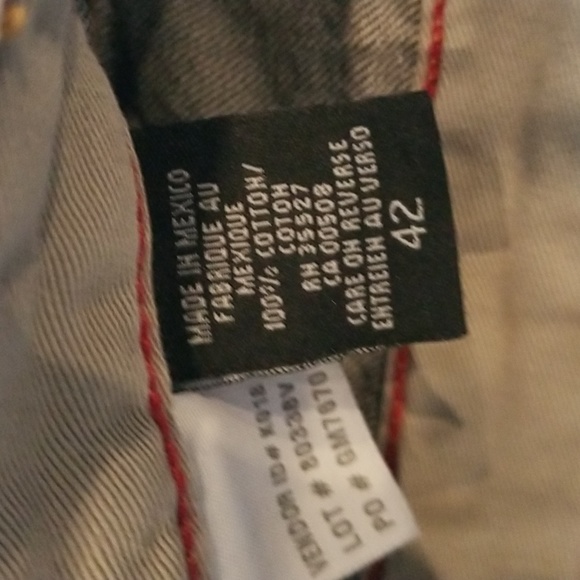 Vintage 90s Marithe Francois Girbaud Mens 42x46 Baggy Wide Leg Jeans - Picture 12 of 13